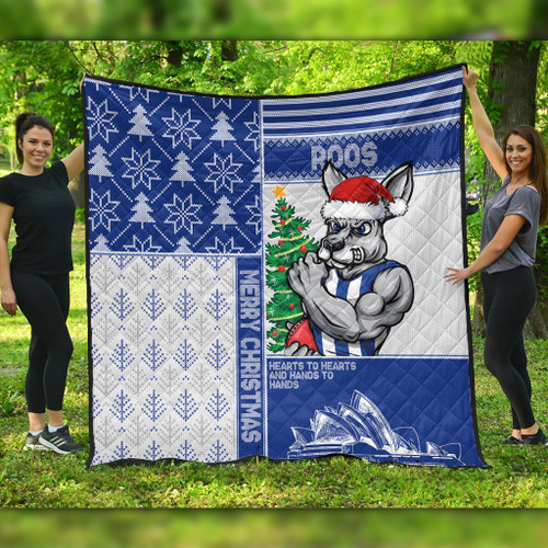 North Melbourne Quilt Christmas Magic Knit Style Winter Glow